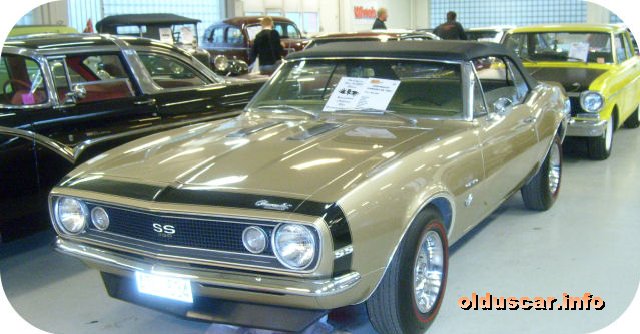 1967 Chevrolet Camaro SS Convertible Coupe front